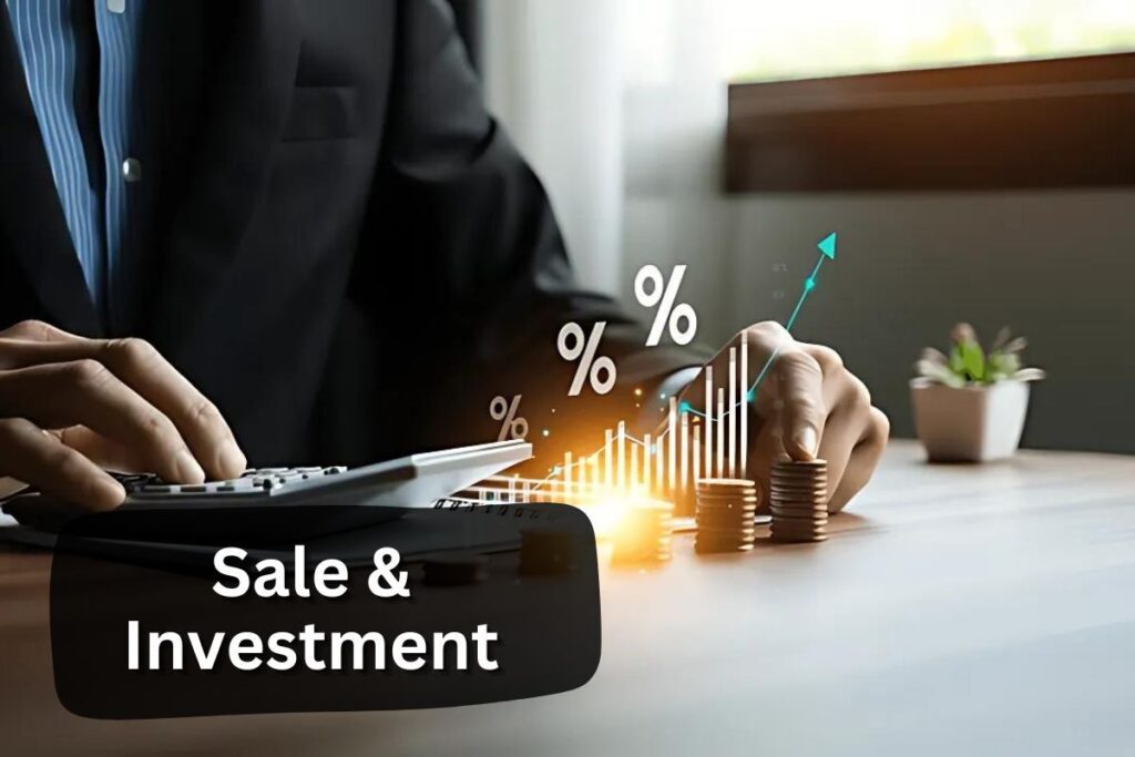 sales and investment